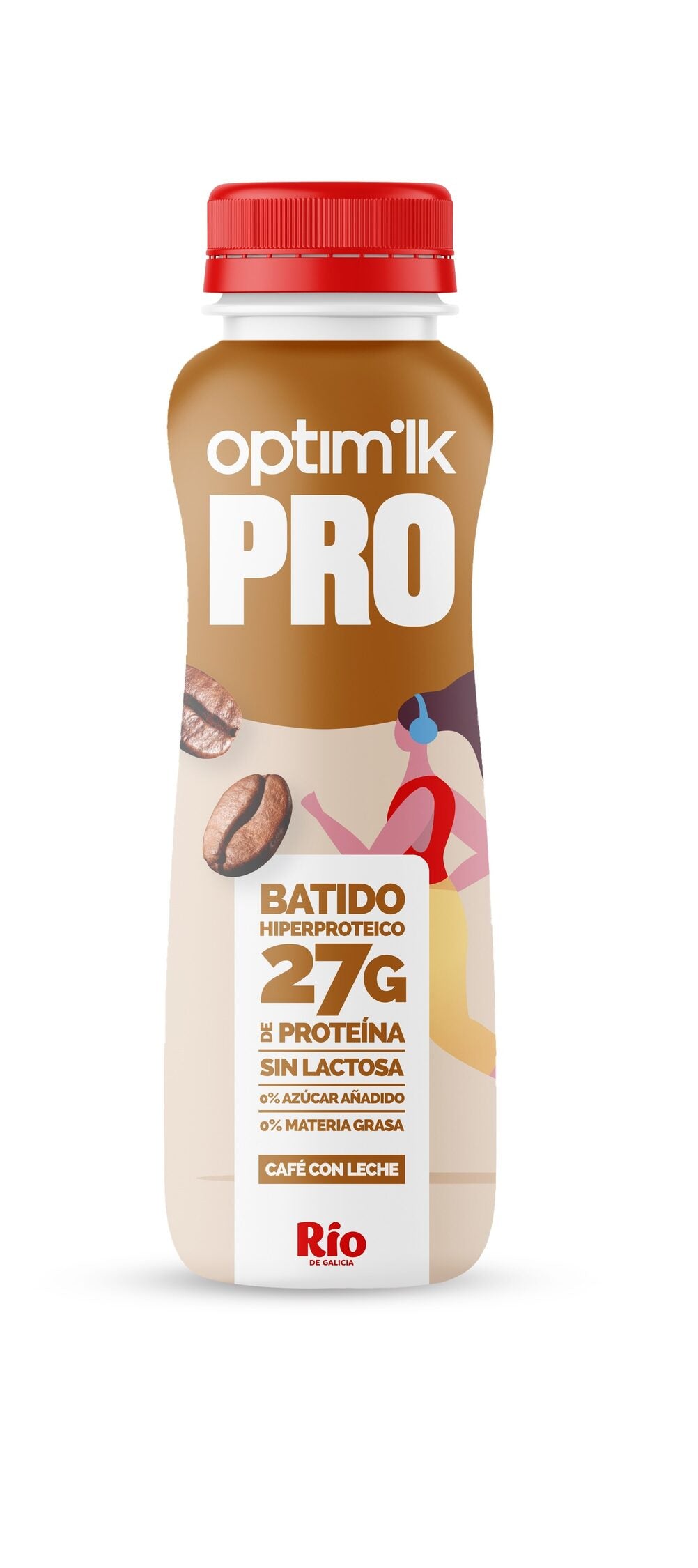 Batido cafe Optipro 330ml