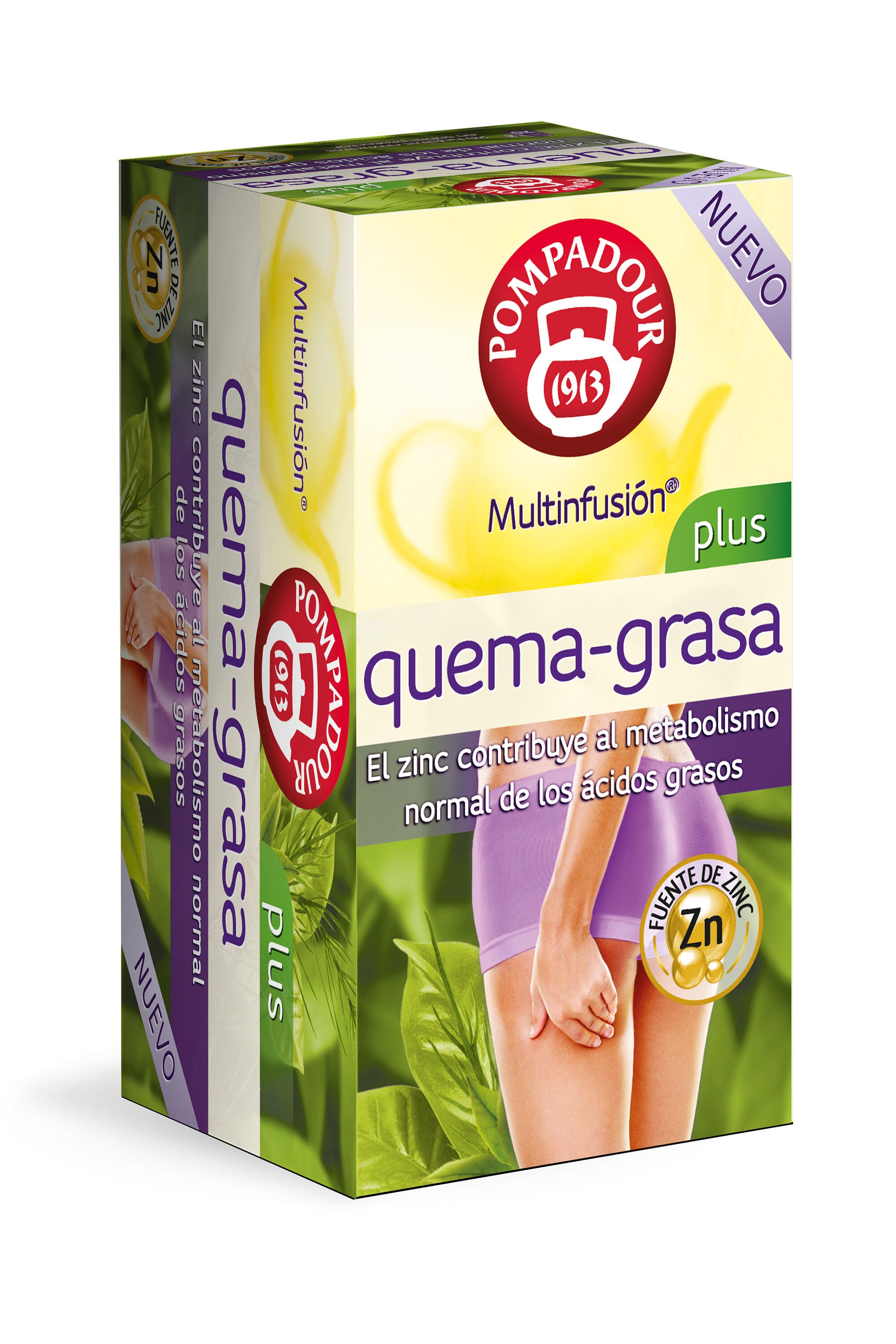 Infusión quemagrasa  Pompadour p20+5