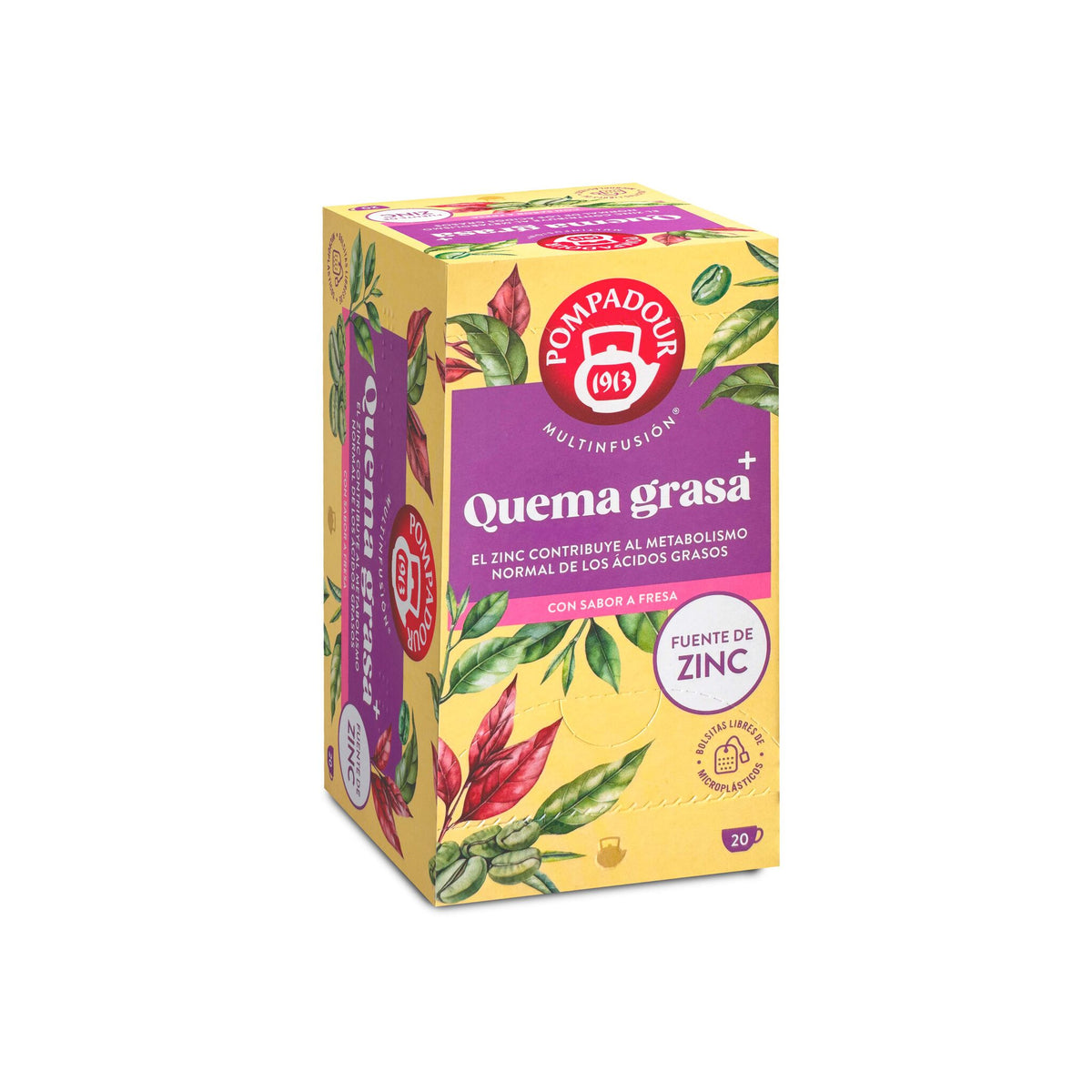 Infusión quemagrasa  Pompadour p20+5