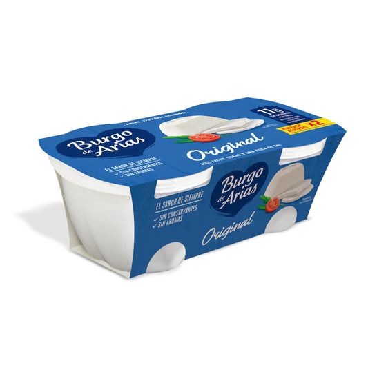 Queso fresco natural Burgo de arias p2 230g/u La Despensa