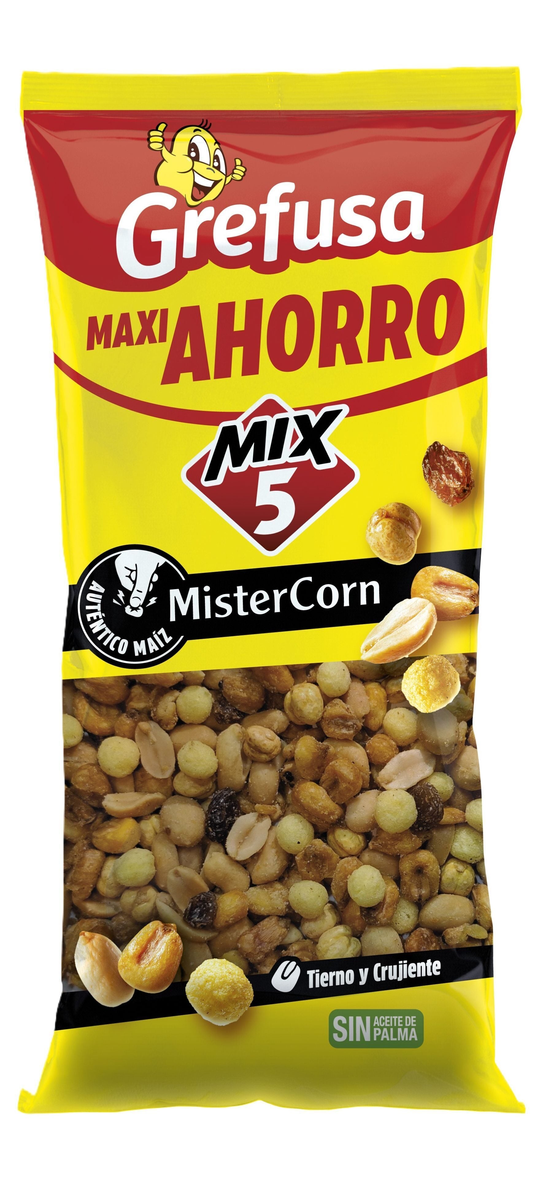 Snack mister corn mix 5 Grefusa 300g