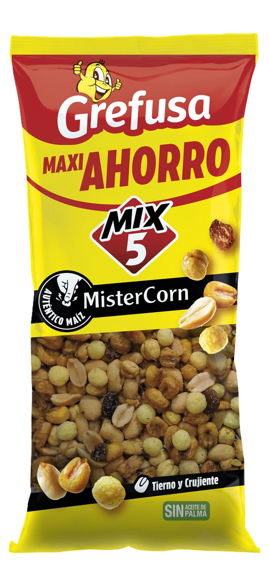 Snack mister corn mix 5 Grefusa 300g La Despensa