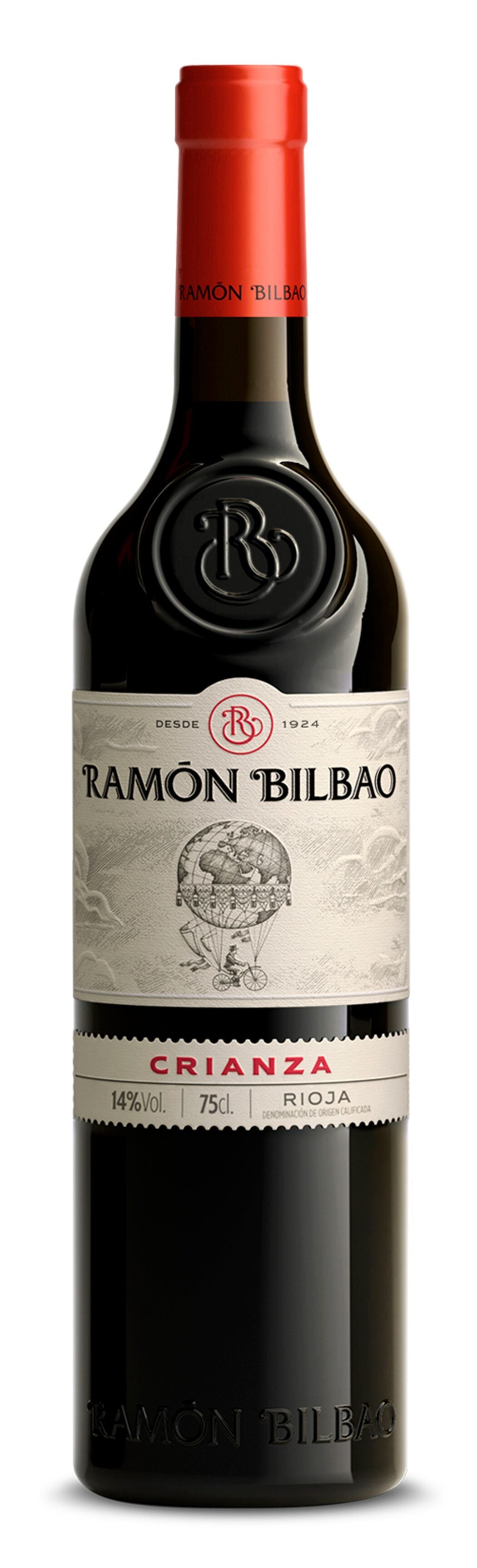 Vino tinto rioja crianza Ramon Bilbao 750ml