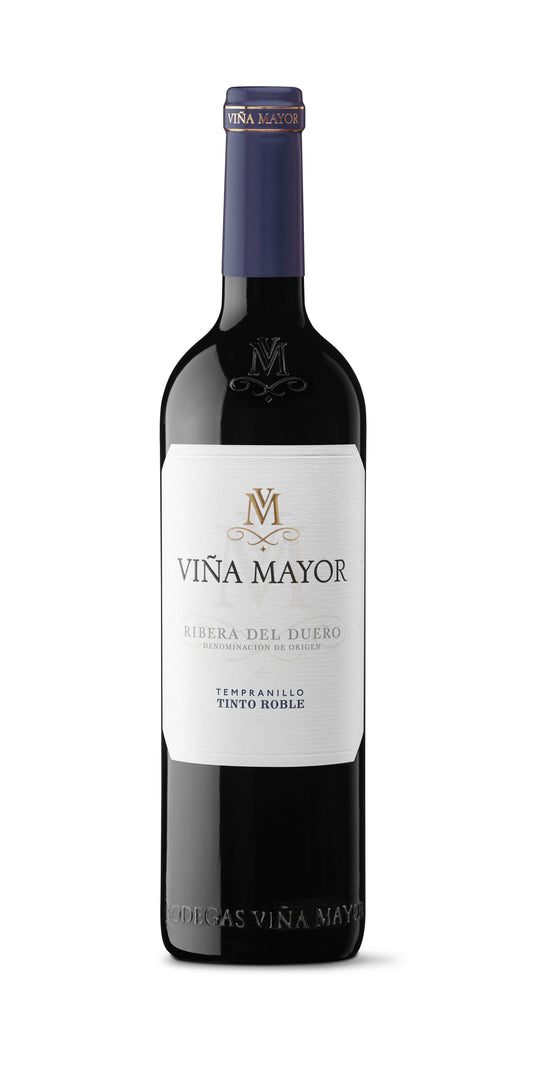 Vino tinto ribera del duero roble Viña mayor 750ml La Despensa