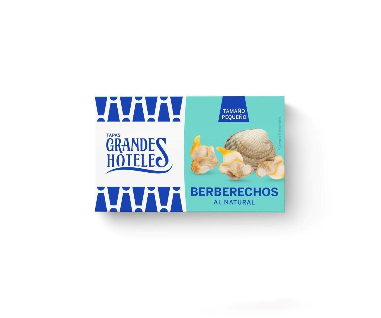 Berberecho natural pequeño 80/100 Grandes hoteles 63g escurr