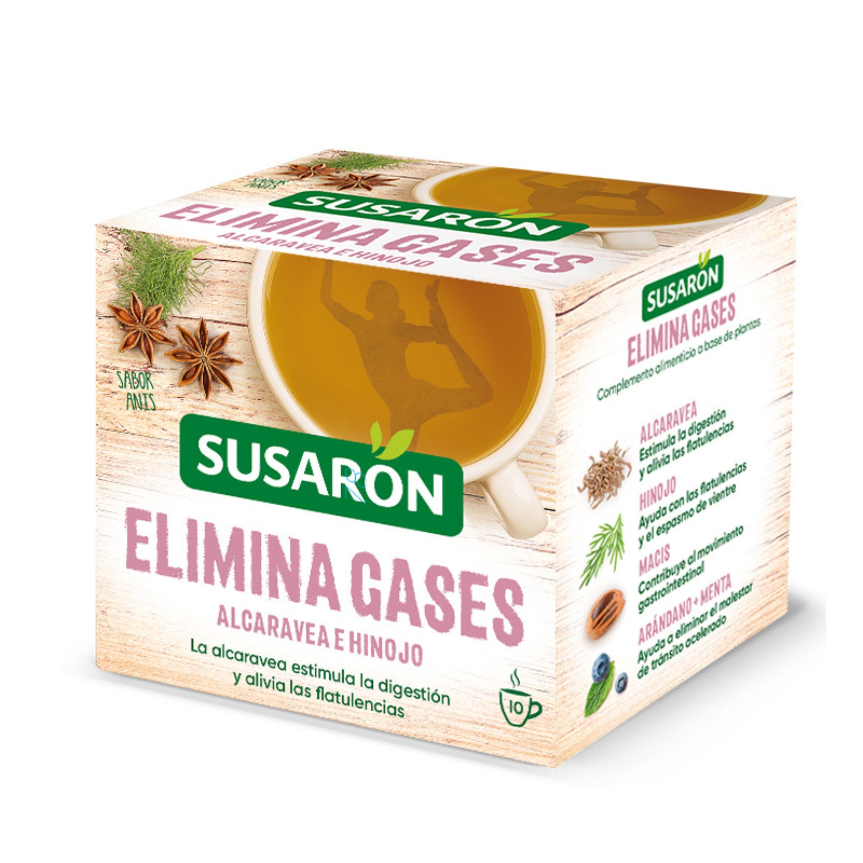 Tisana elimina gases Susaron 10u