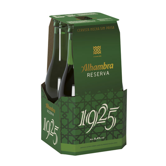 Cerveza reserva cristal Alhambra 1925 p4 330ml/u La Despensa
