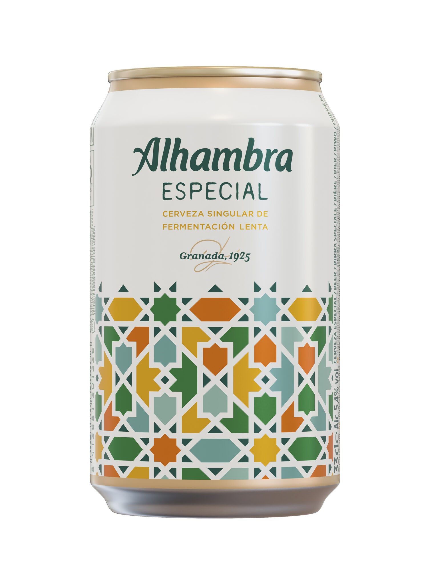 Cerveza especial lata Alhambra 330ml