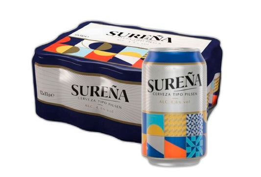 Cerveza lata Sureña p12 330ml/u La Despensa