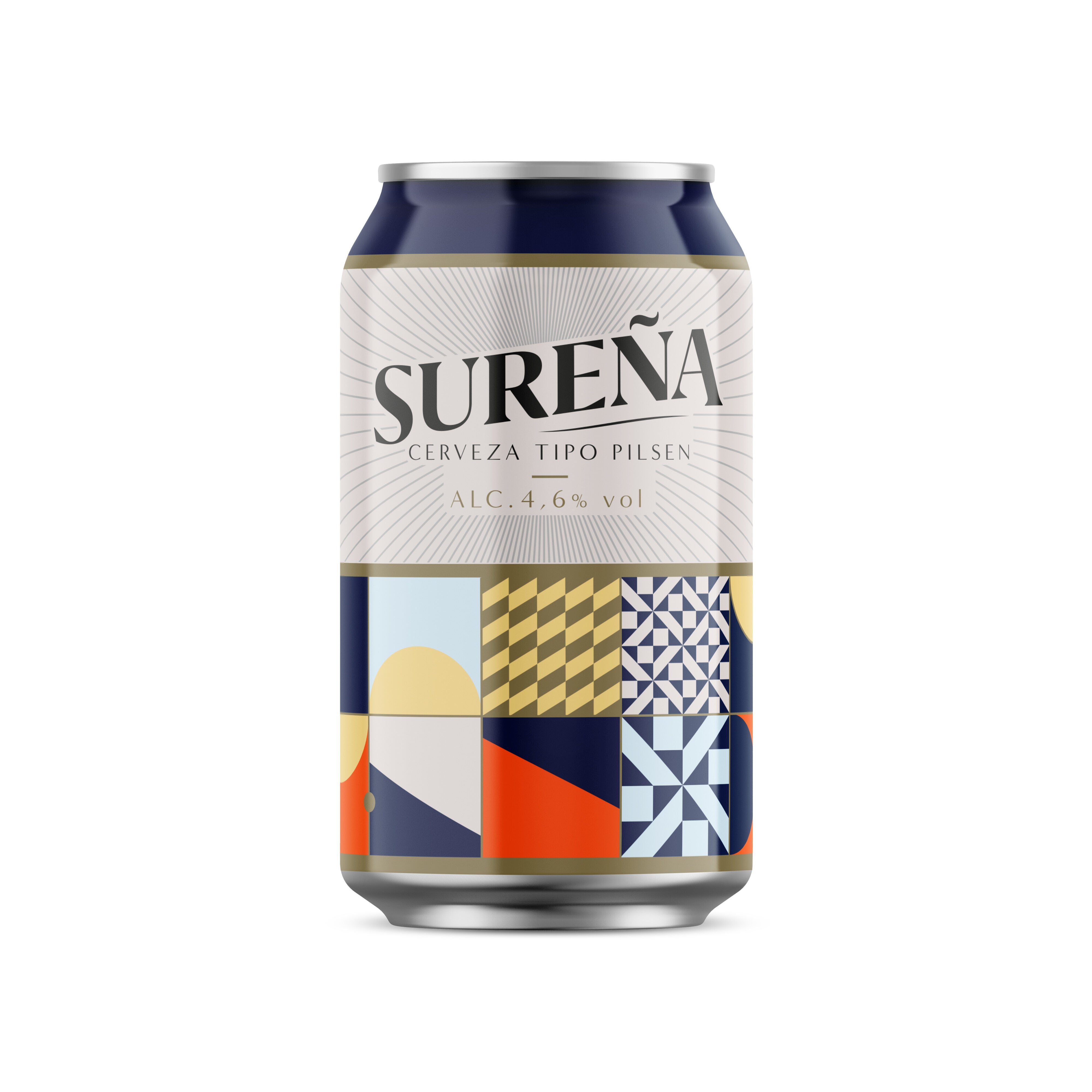 Cerveza lata Sureña p12 330ml/u