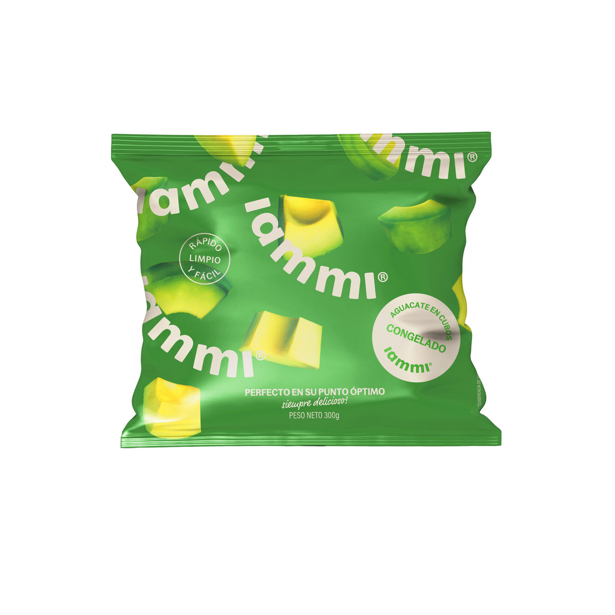 Aguacate dados Iammi 300g