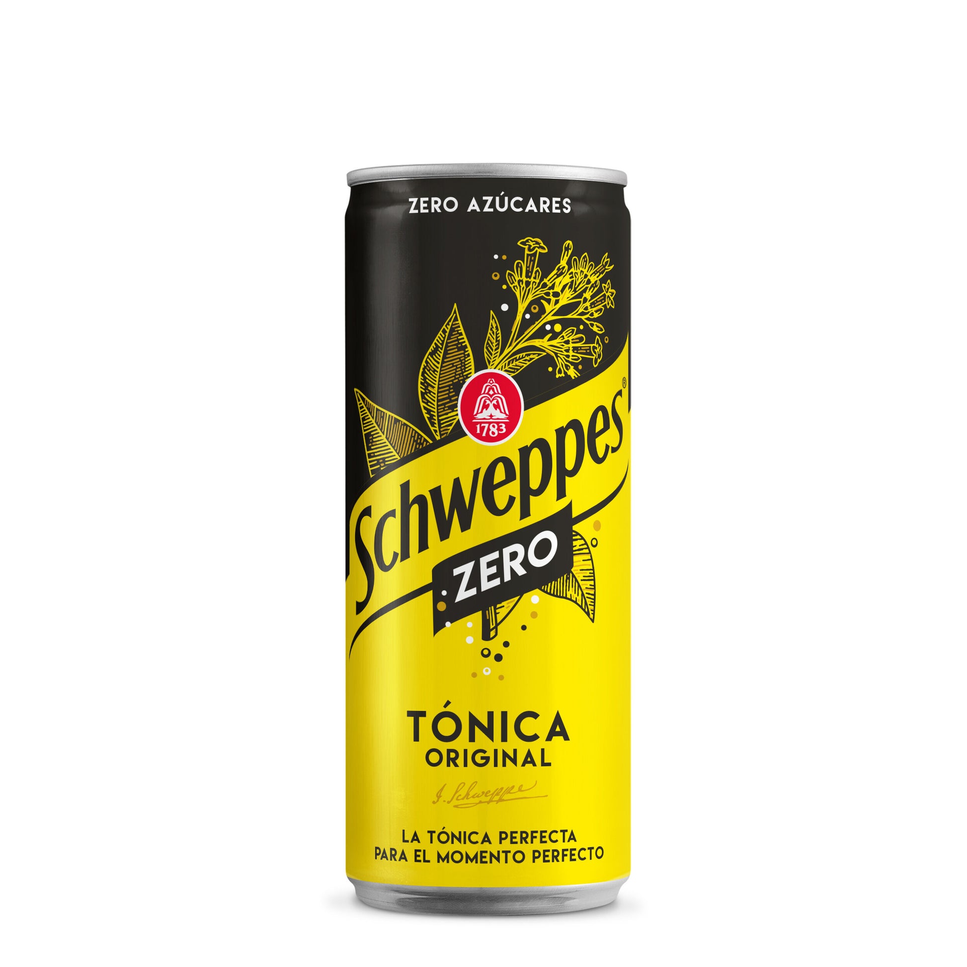 Tónica s/azúcar lata Schweppes zero 330ml