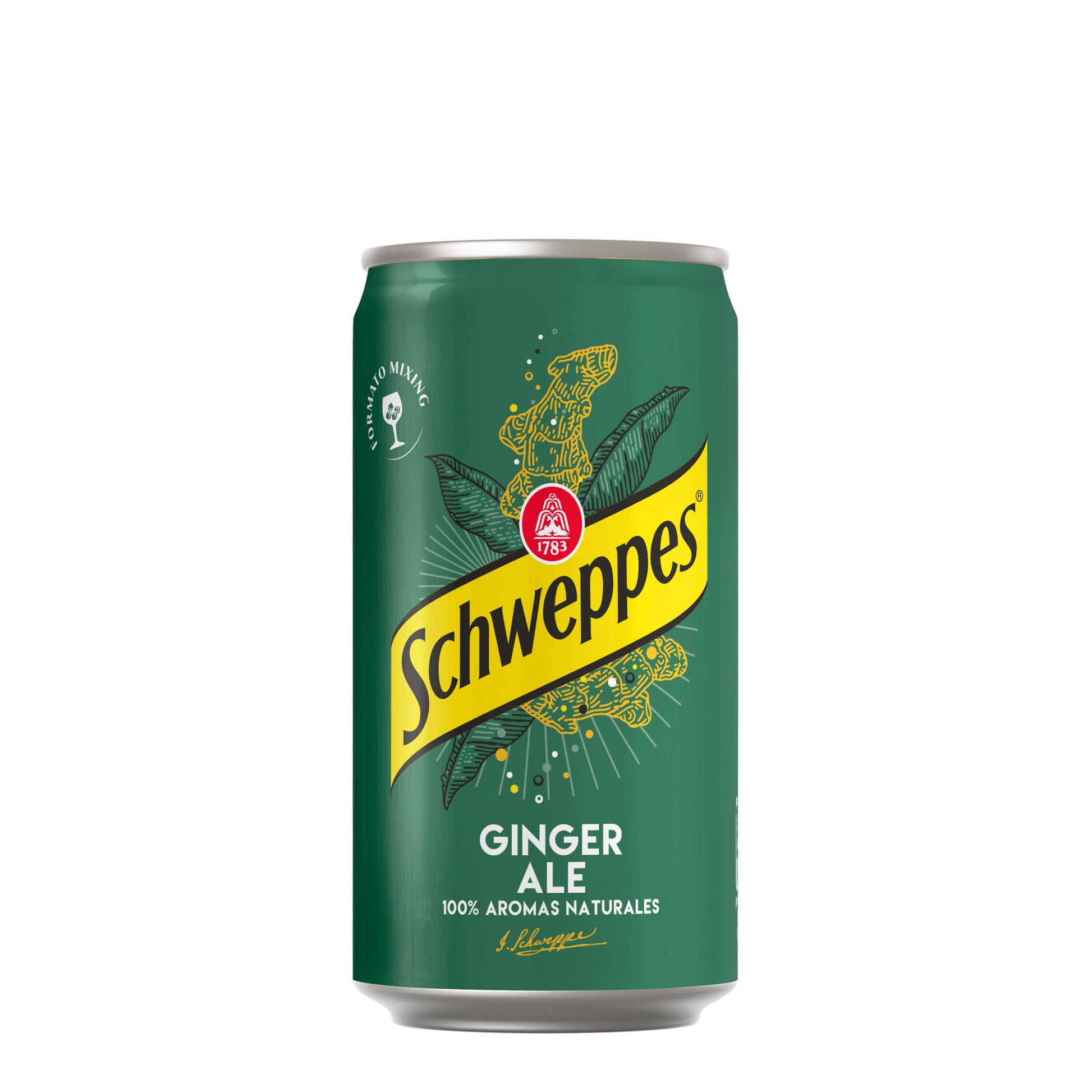 Ginger ale lata Schweppes 250ml