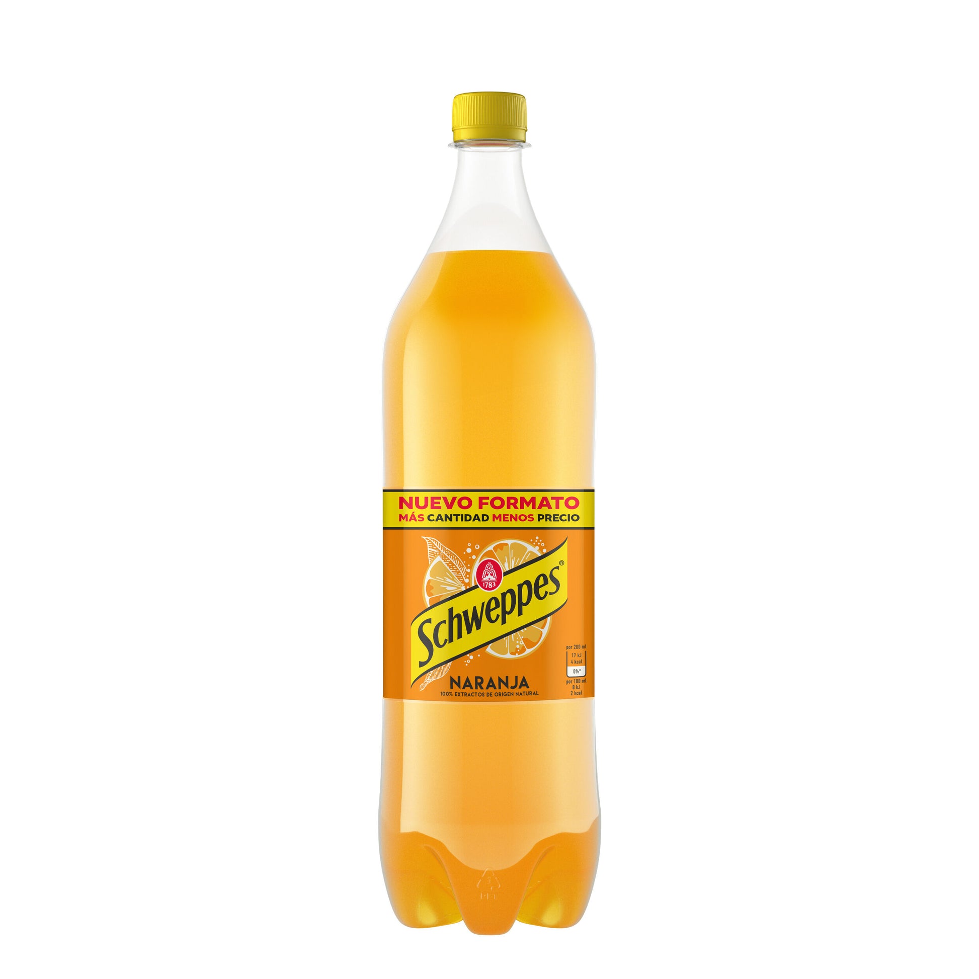 Refresco naranja Schweppes 1,5l