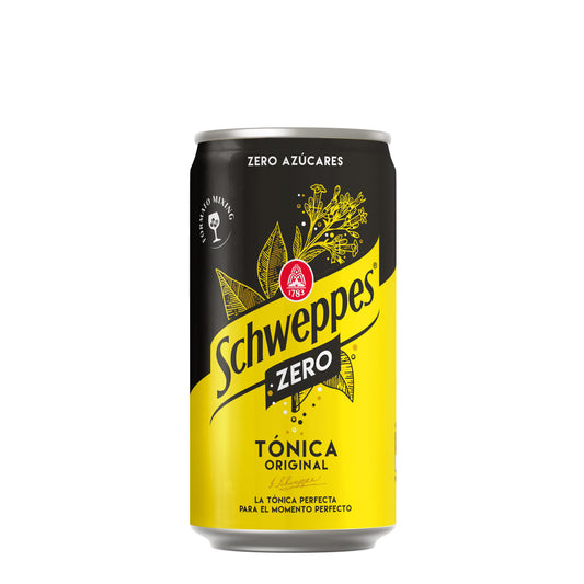 Tónica s/azucar lata Schweppes zero 250ml La Despensa