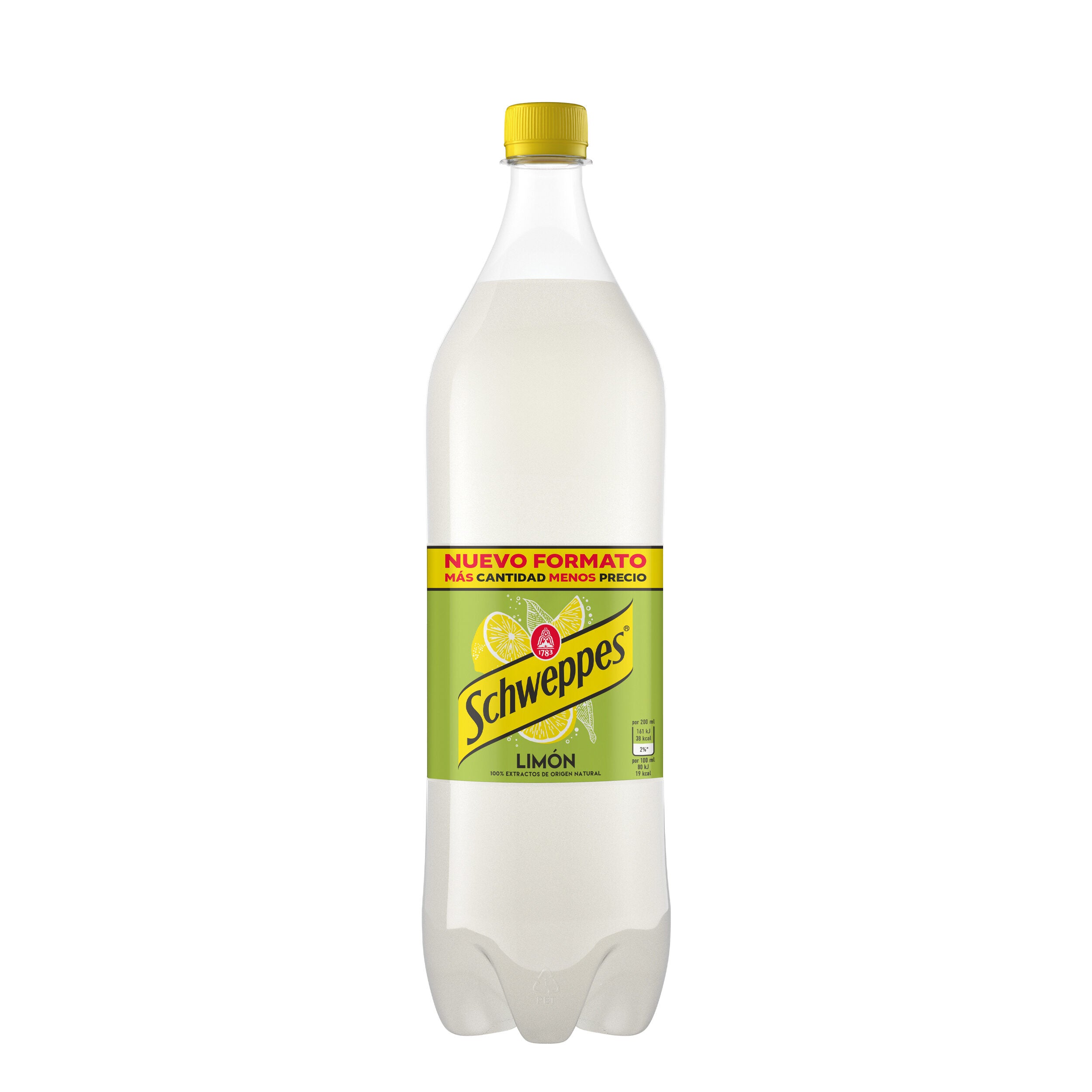 Refresco limón pet Schweppes 1.5l