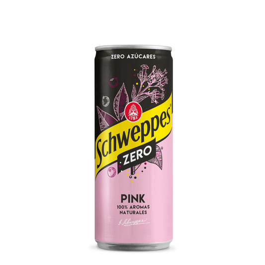 Tónica pink zero lata Schweppes 330ml La Despensa