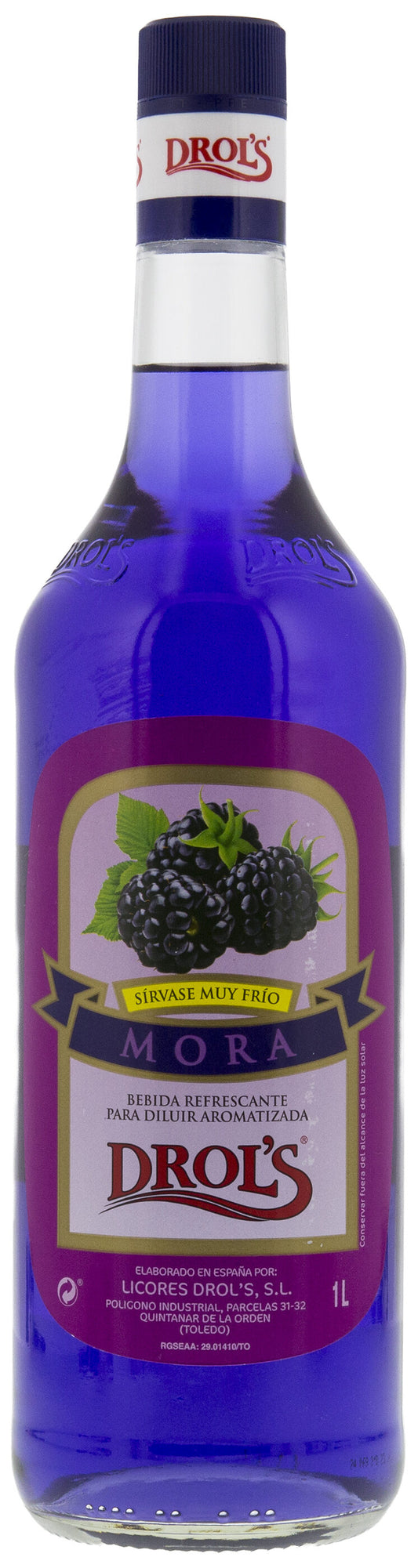 Licor mora s/alcohol Drols 700ml La Despensa
