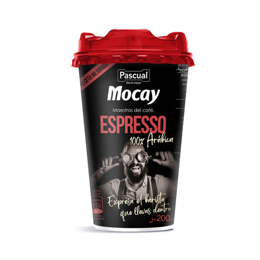 Café preparado espresso vaso Mocay 200ml La Despensa