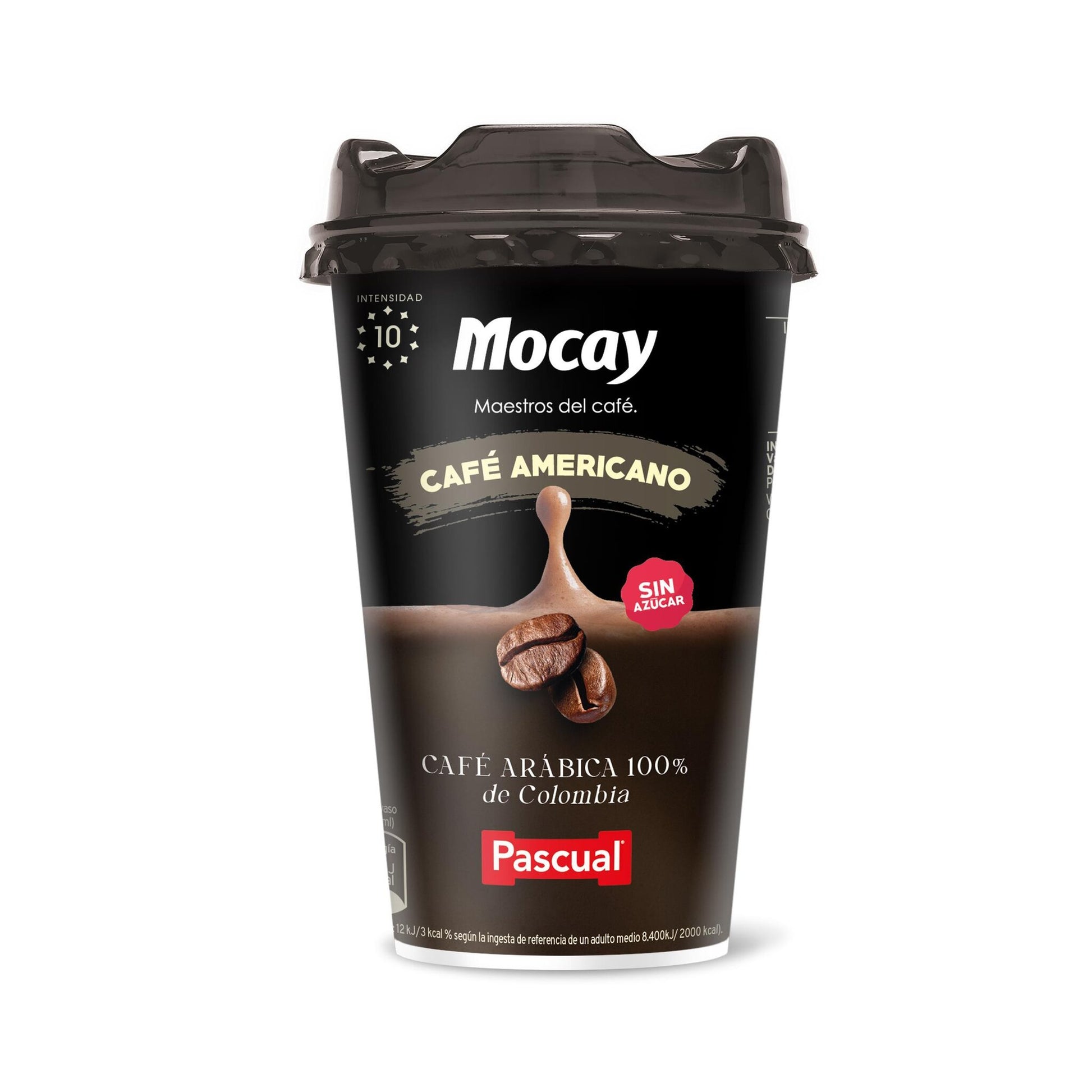 Café preparado americano vaso Mocay 200ml