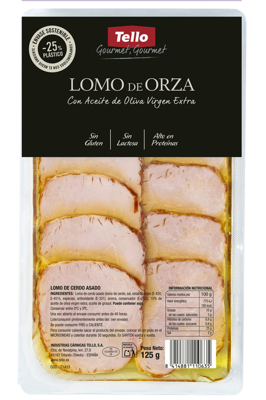 Lomo orza Tello 125g La Despensa