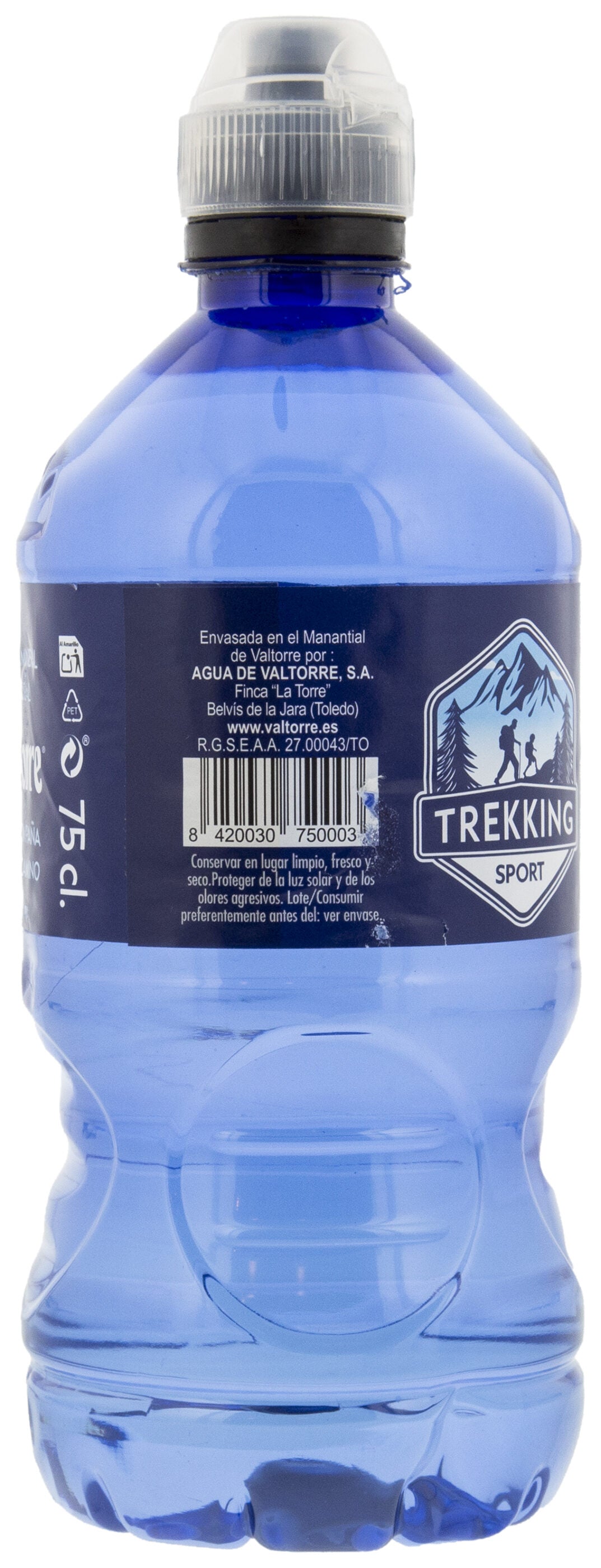 Agua mineral trekking Valtorre 750ml