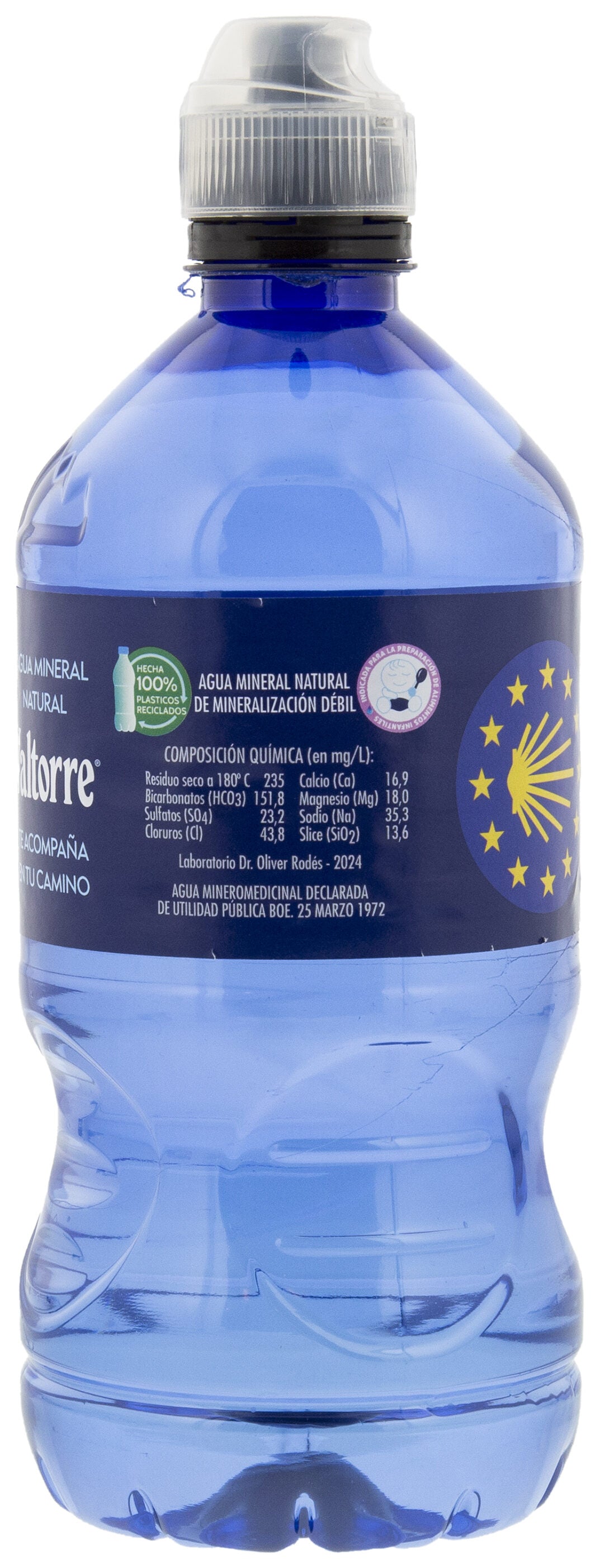 Agua mineral trekking Valtorre 750ml