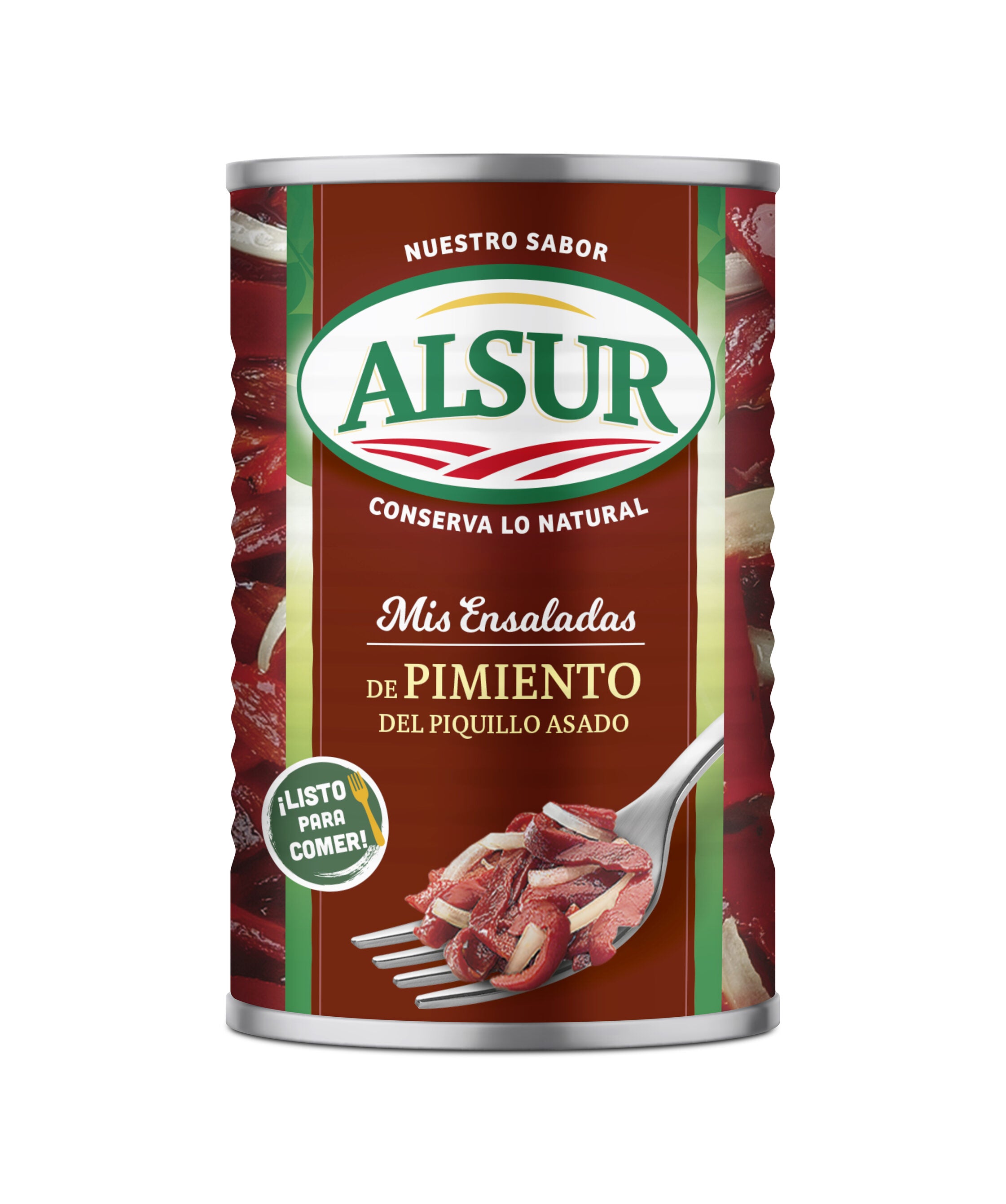Ensalada pimiento piquillo lata Alsur 355g escurr