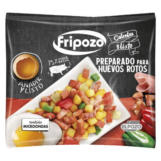 Preparado huevos rotos  Fripozo 400g La Despensa