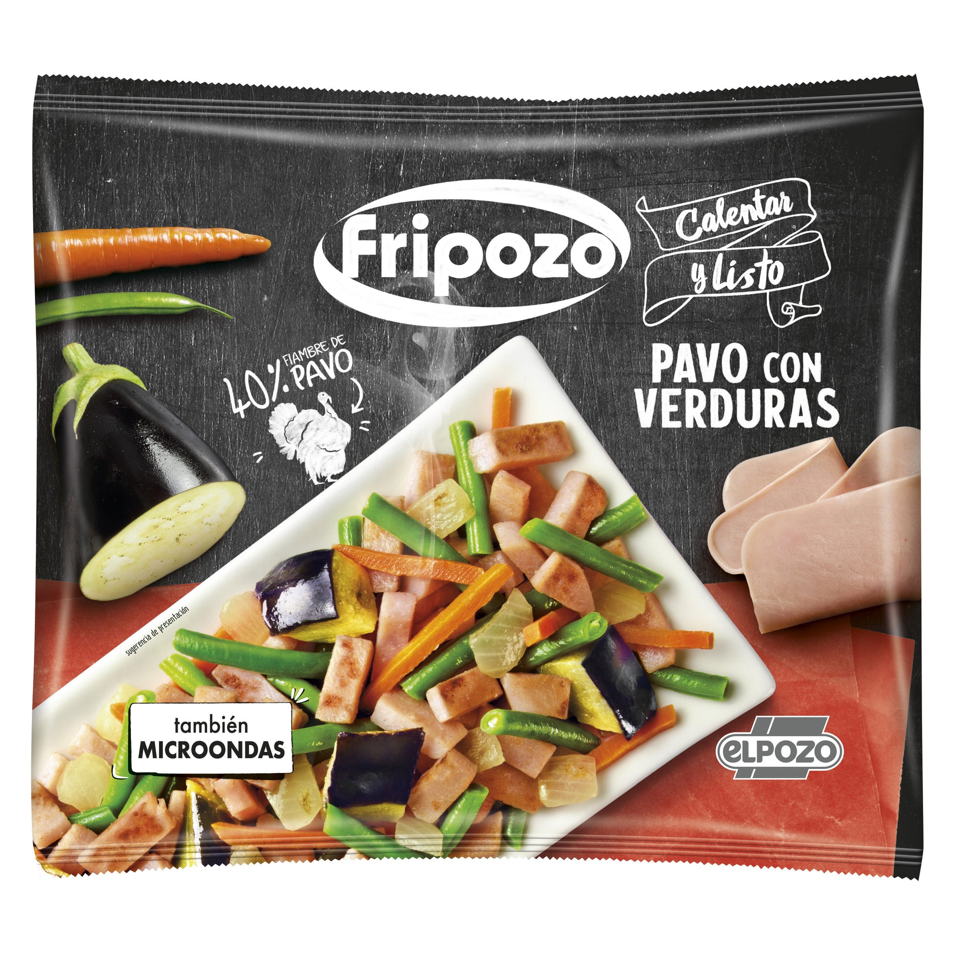 Pavo con verduras  Fripozo 400g
