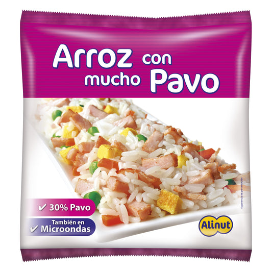 Arroz con pavo Alinut 240g La Despensa