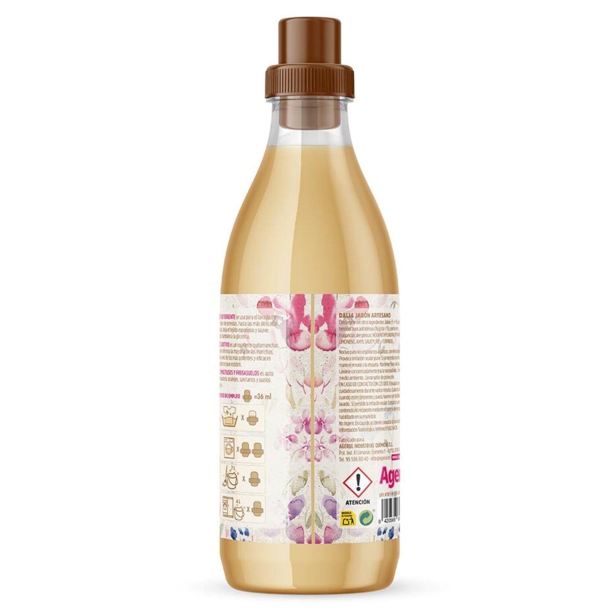 Jabón natural líquido dalia 28d