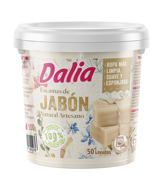Jabon en escamas natural Dalia 500gr La Despensa