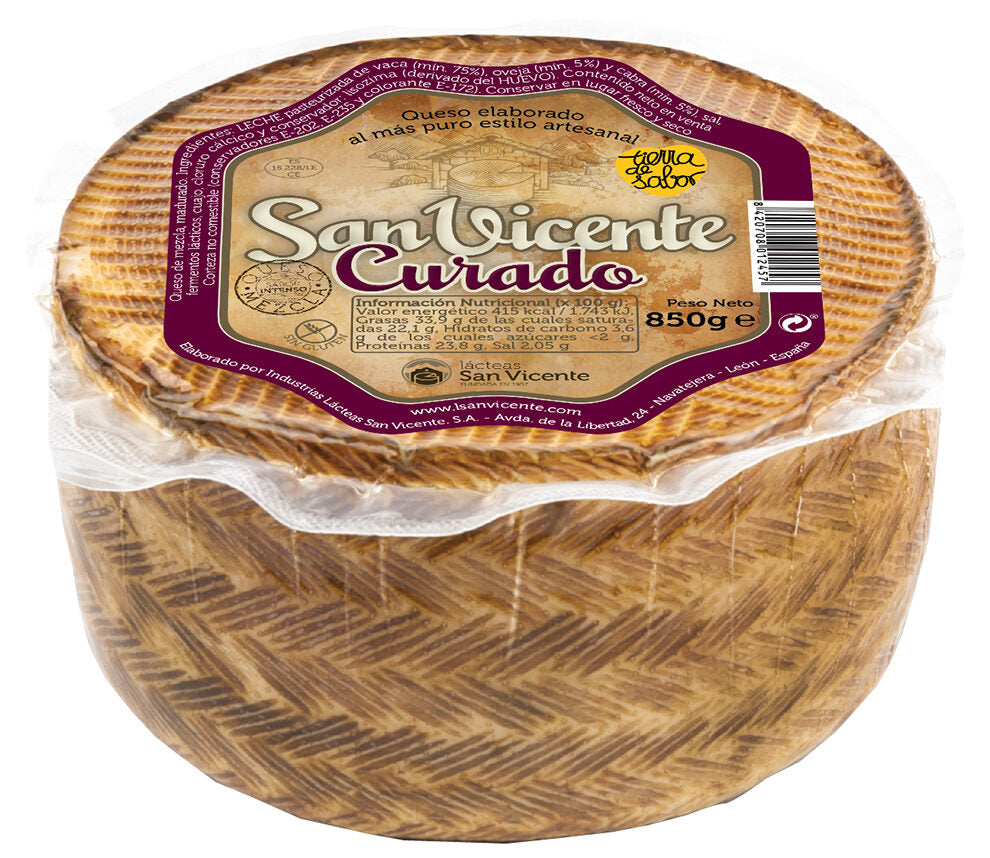Queso mezcla curado mini San vicente 900g