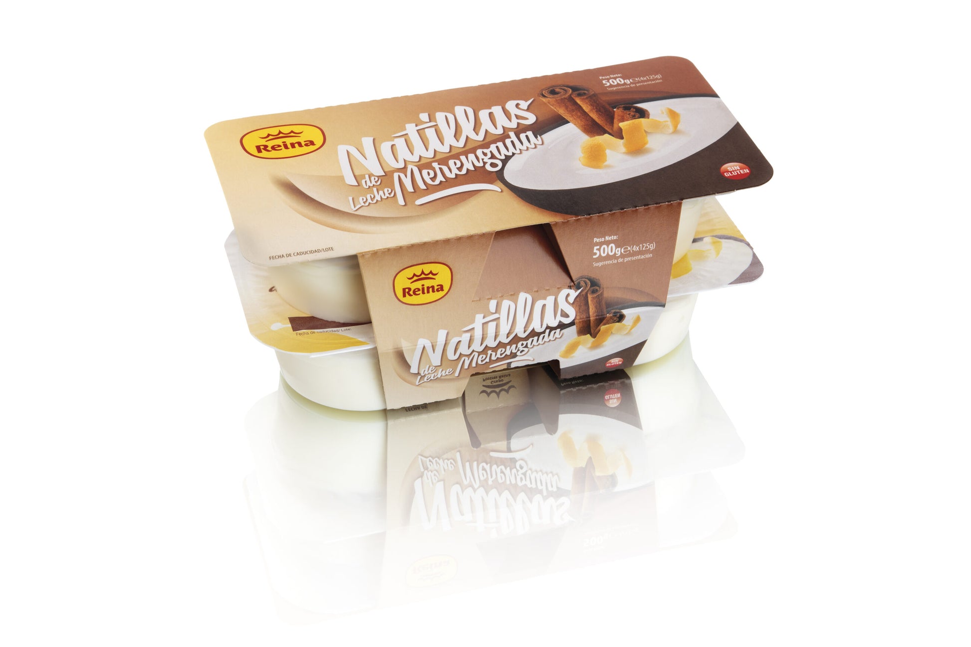 Natilla leche merengada Reina p4 125g/u