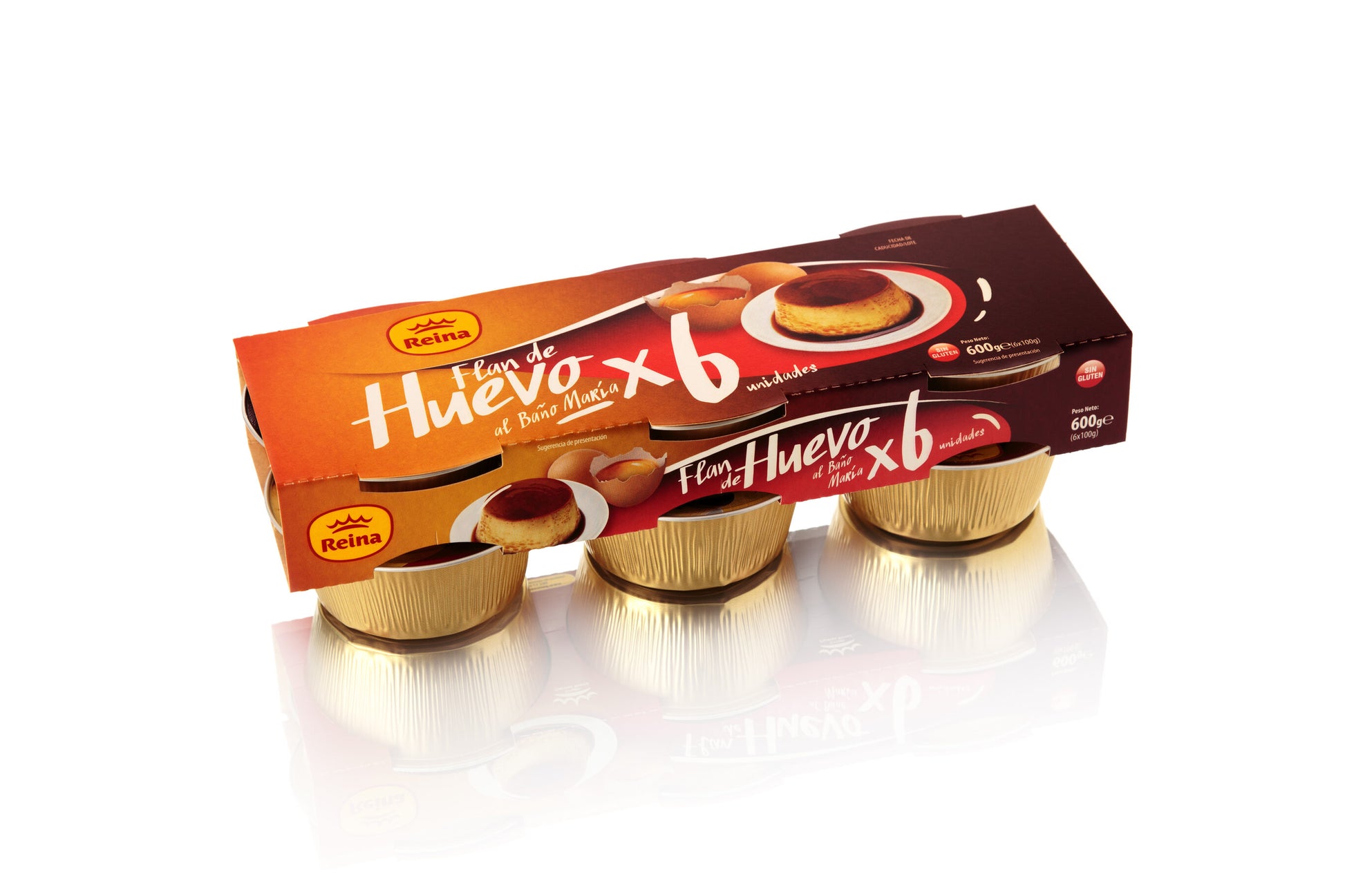 Flan huevo  Reina p6 100g/u
