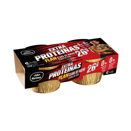 Flan proteinas Reina p2 160g/u La Despensa