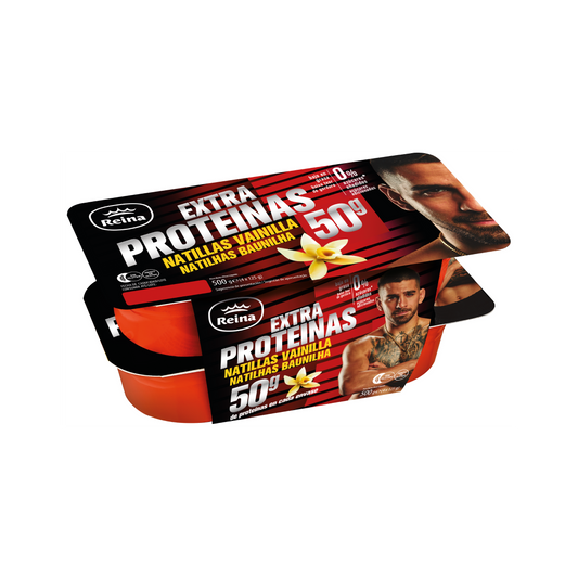 Natilla vainilla proteinas Reina p4 125g/u La Despensa