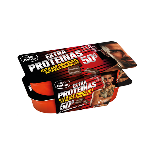 Natilla choco proteinas Reina p4 125g/u La Despensa