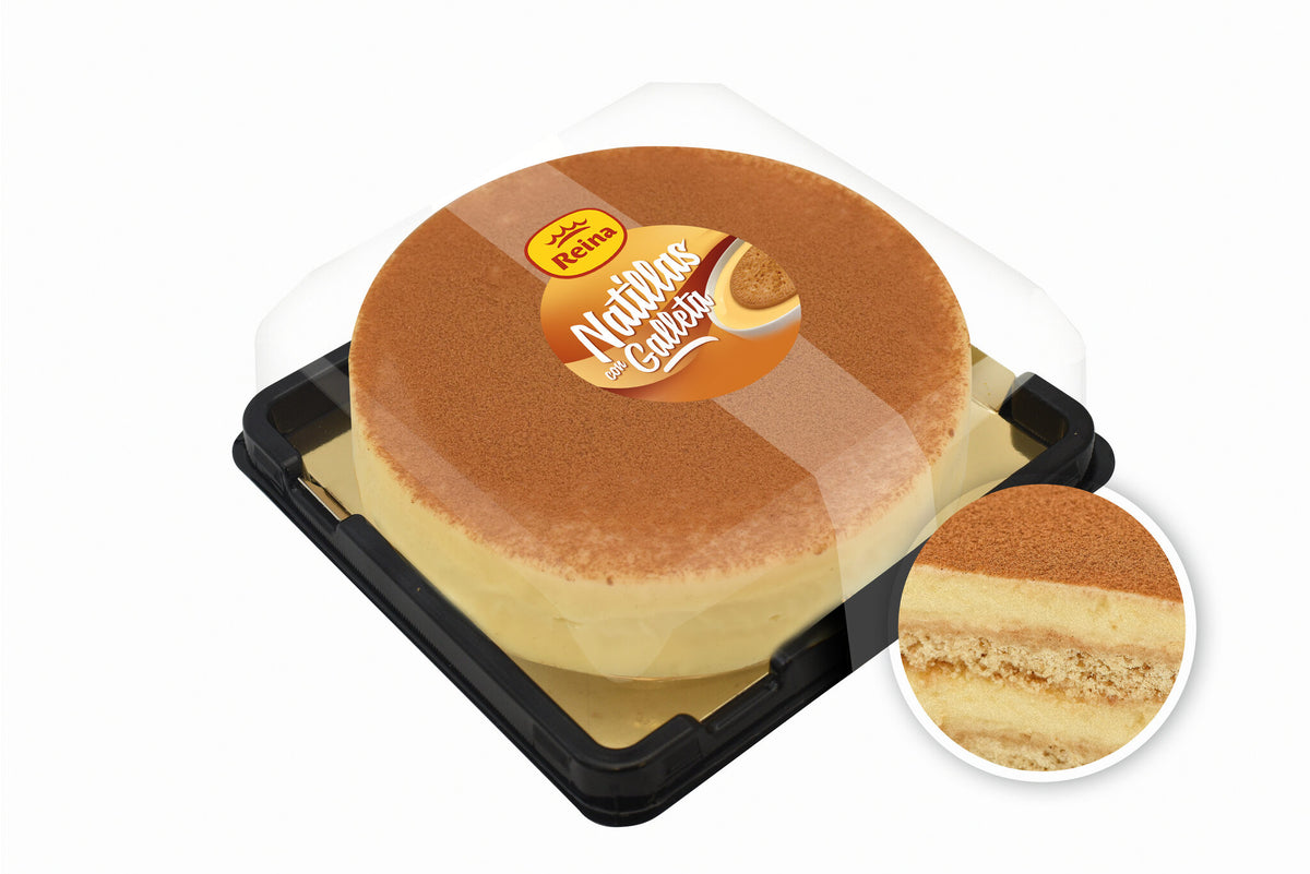 Tarta natillas c/galleta Reina 700g