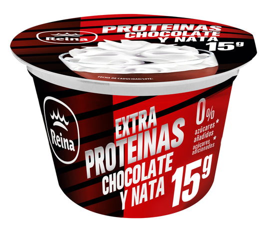 Mousse choco y nata proteinas Reina 150g La Despensa