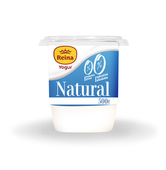 Yogur natural 0% m.g. Reina 500g La Despensa
