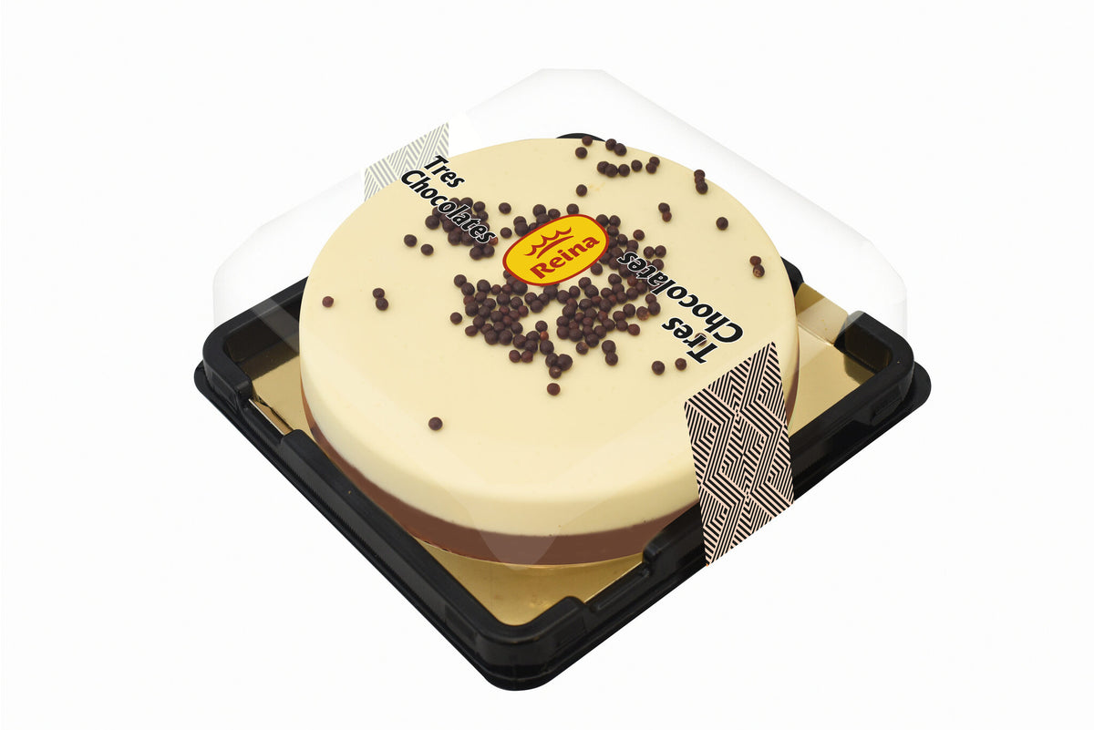 Tarta tres chocolates Reina 500g