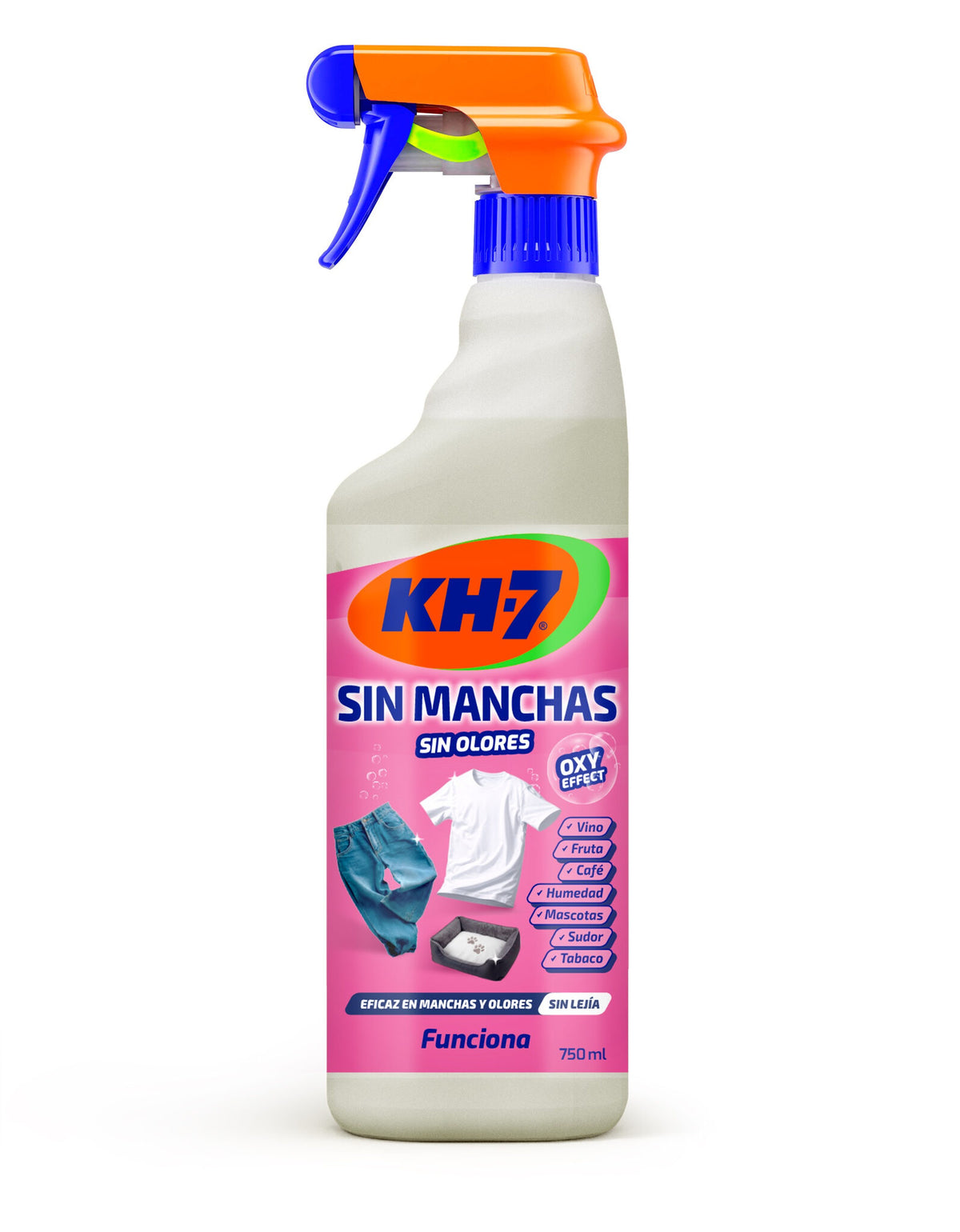 Quitamanchas coloreadas kh7 750ml