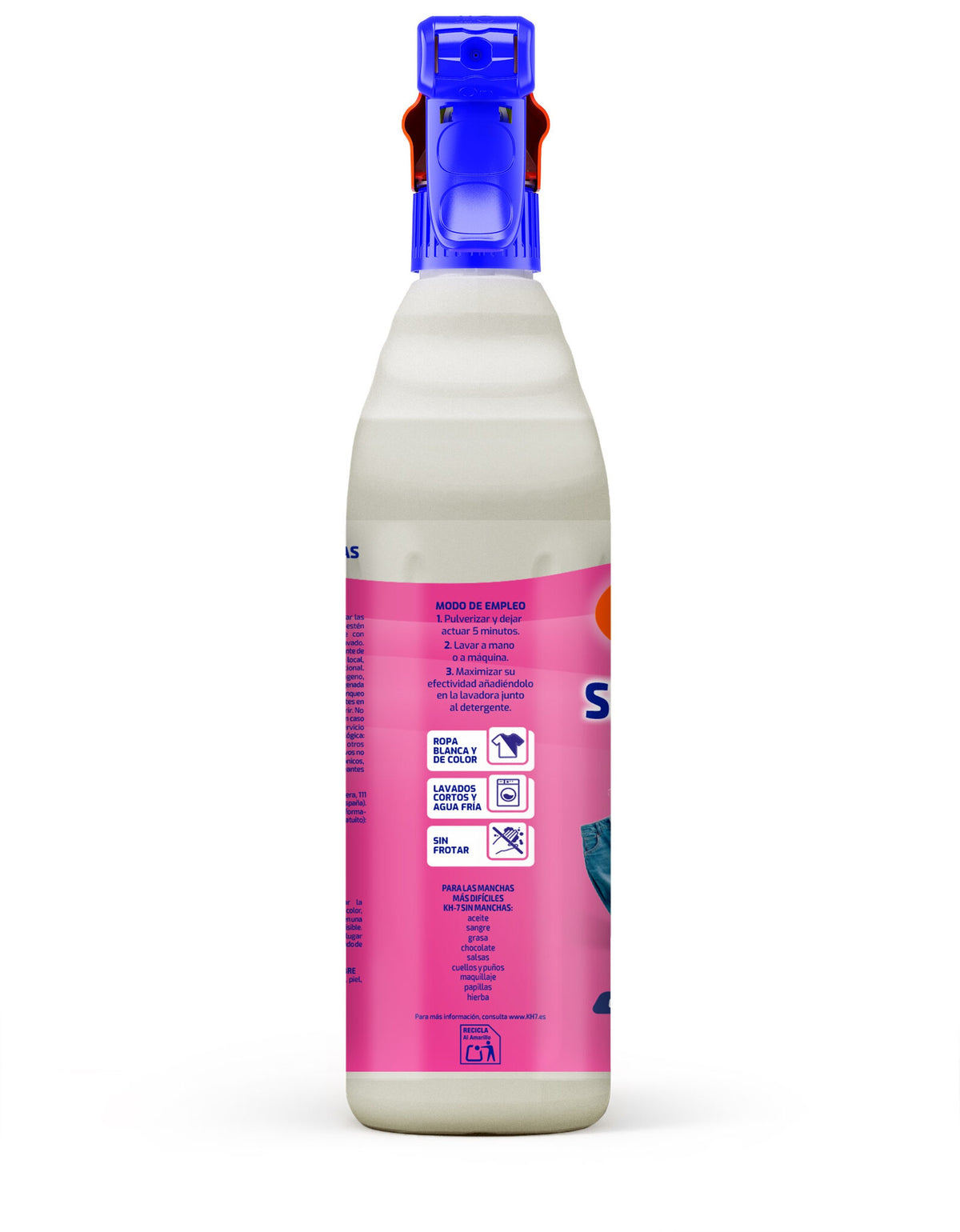 Quitamanchas coloreadas kh7 750ml