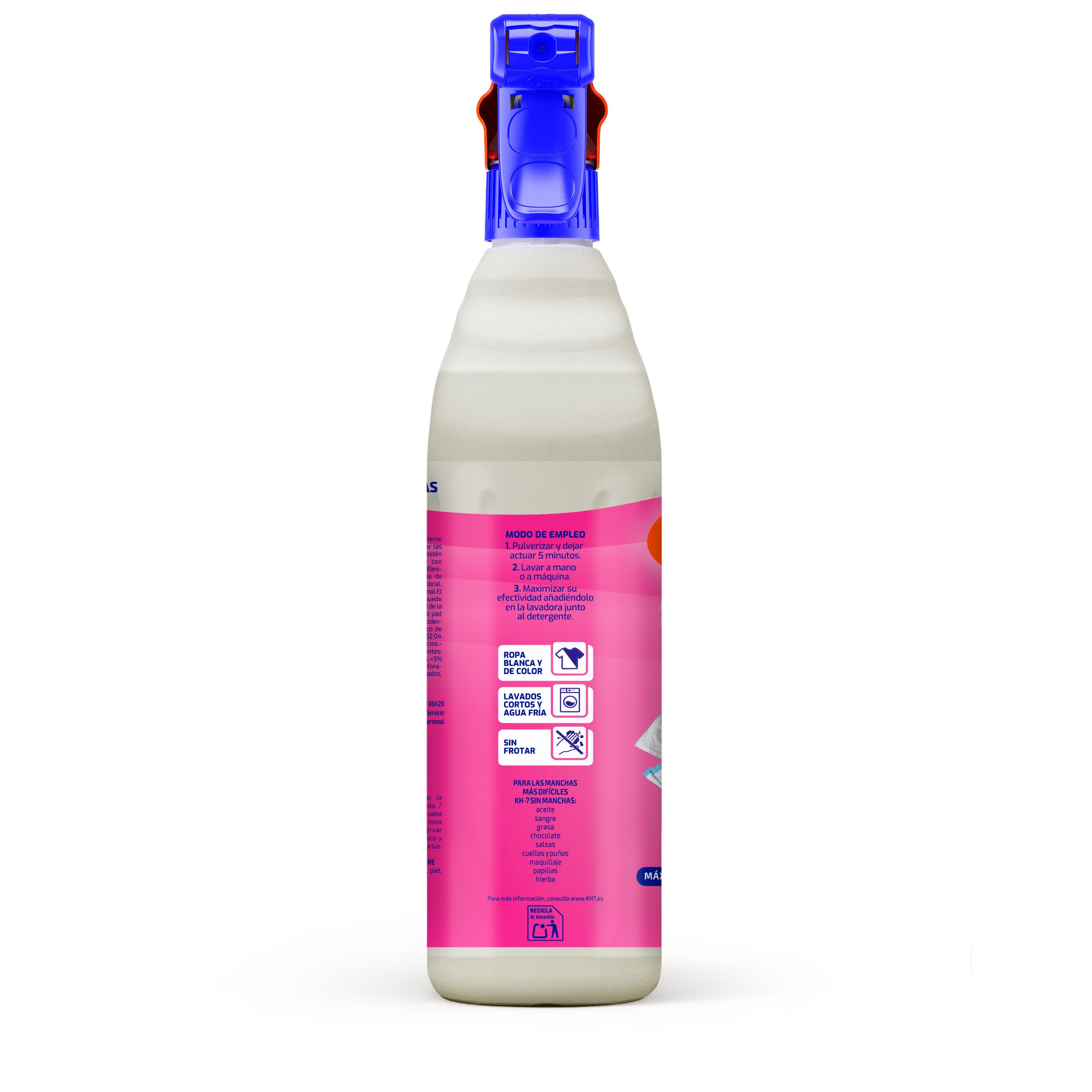 Quitamanchas coloreadas kh7 750ml