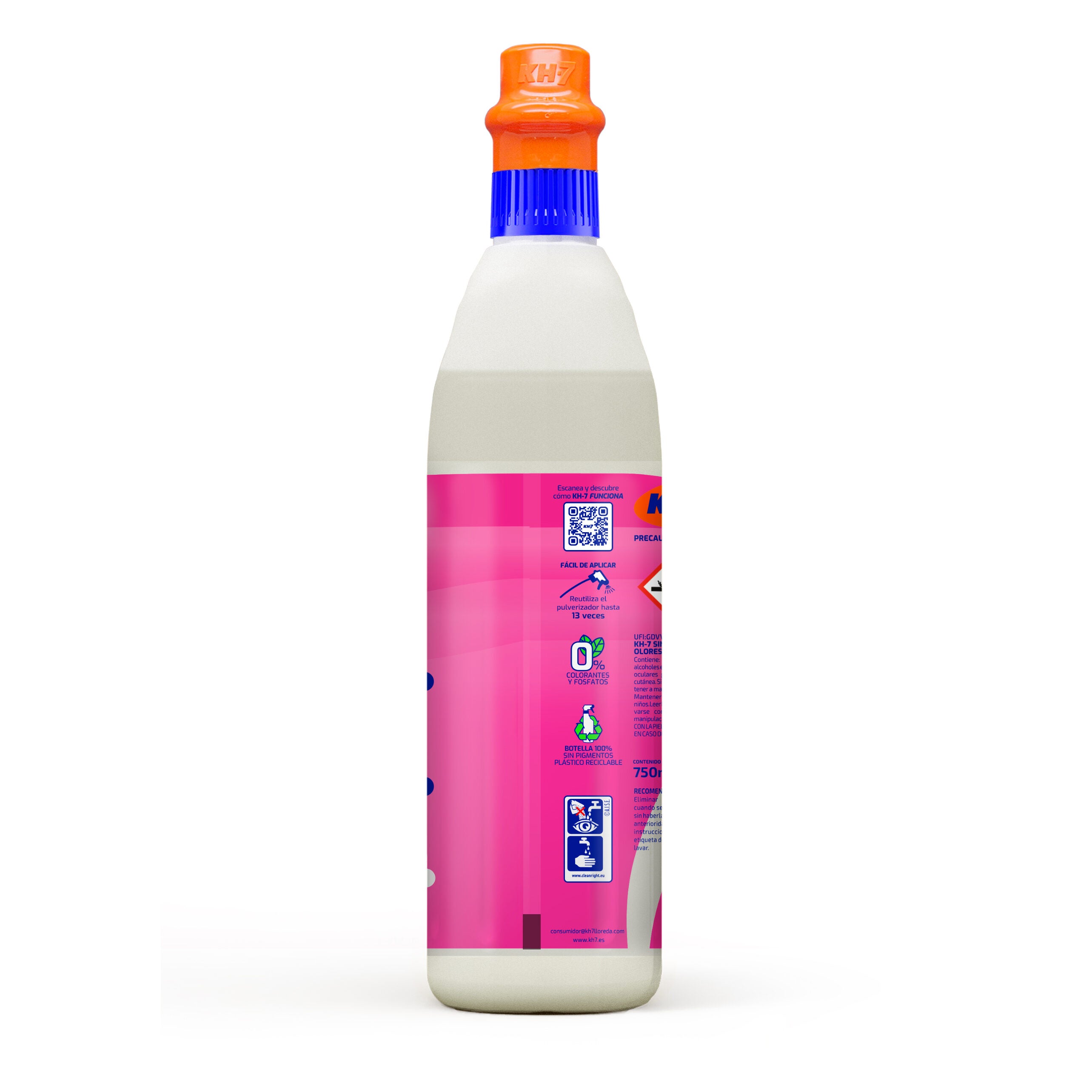 Quitamanchas coloreadas kh7 750ml