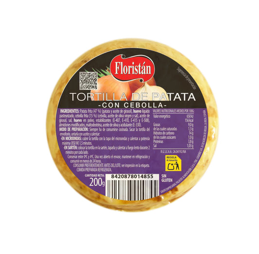 Tortilla c/cebolla Palacios 200g La Despensa