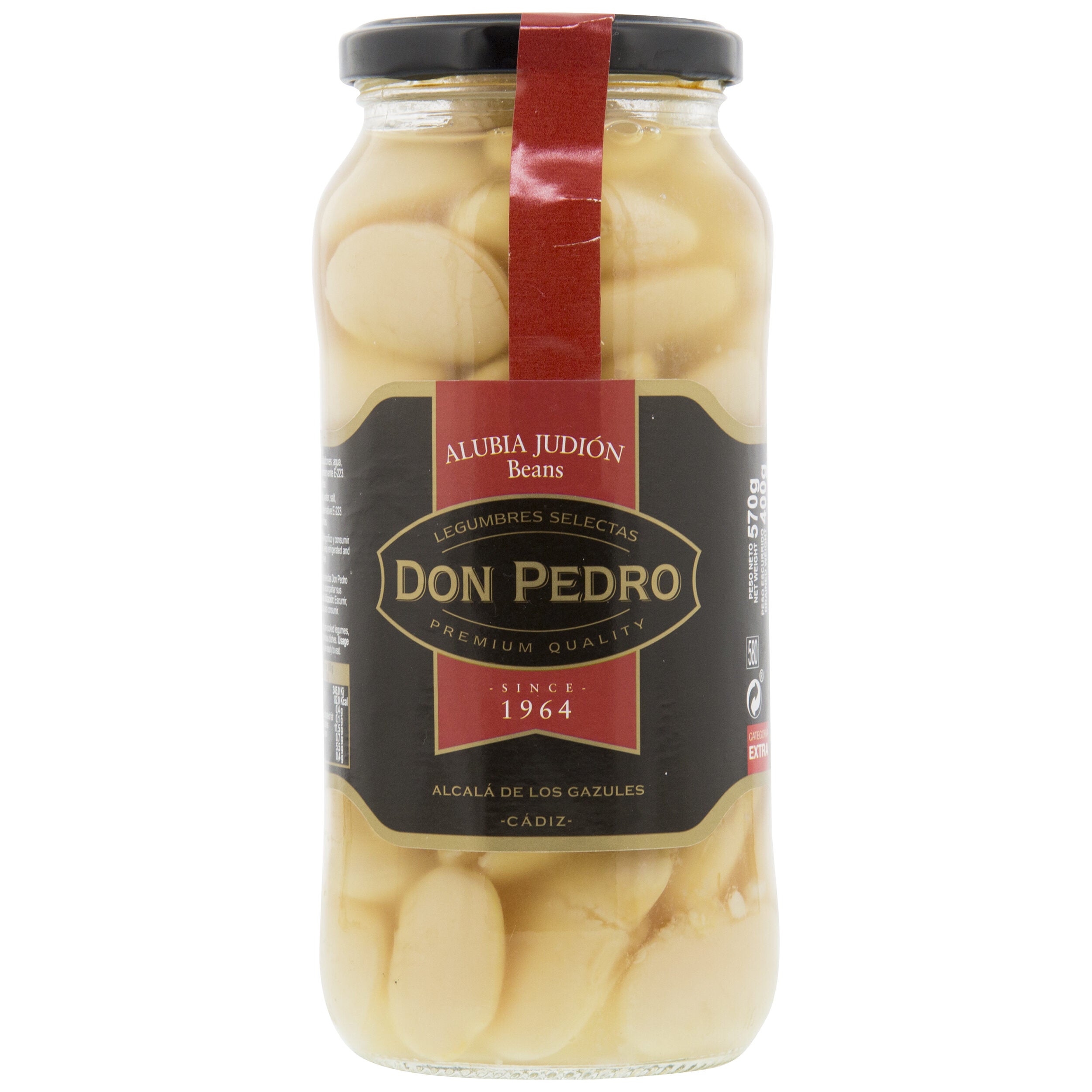 Judion cocido cristal Don pedro 400g escurr