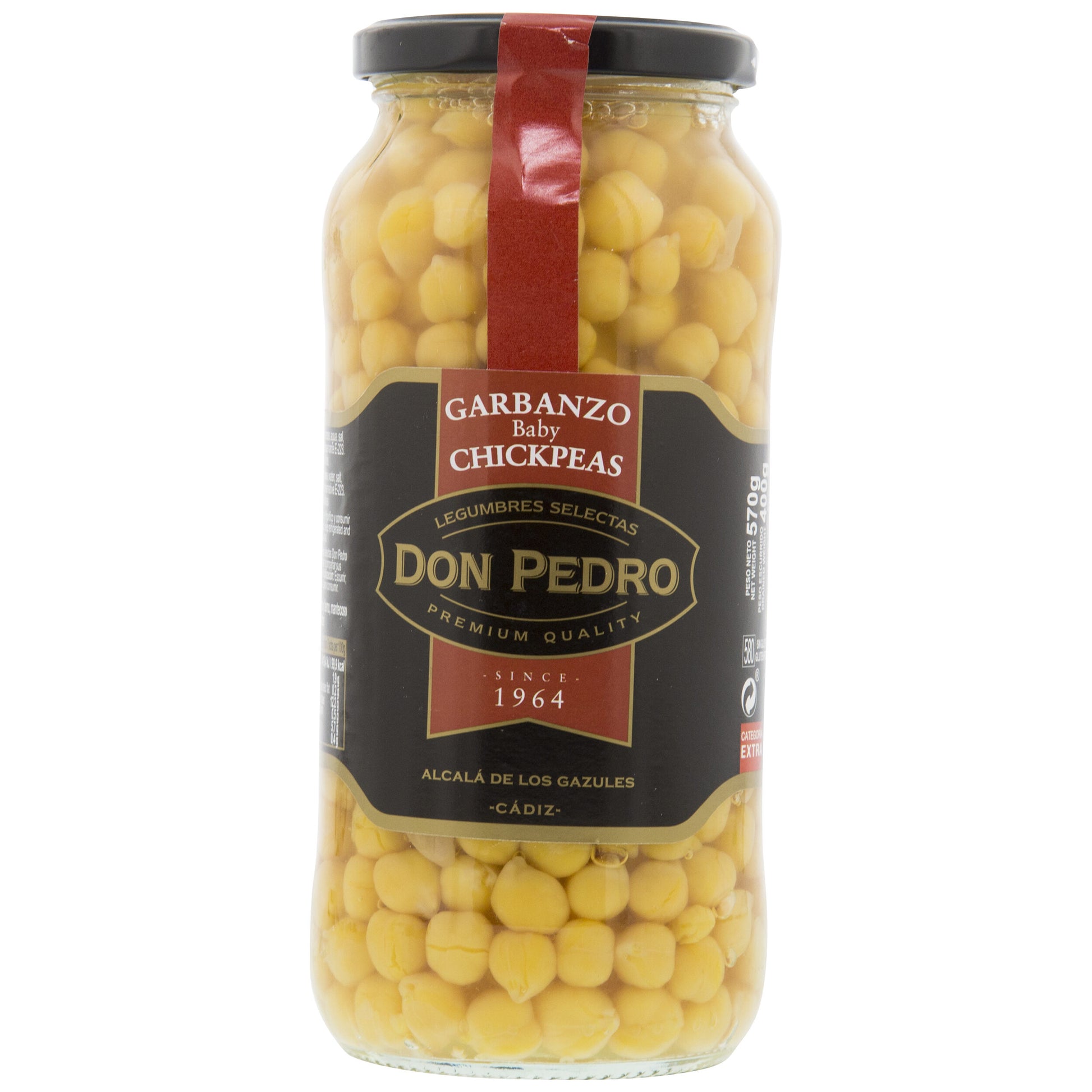 Garbanzo cocido baby cristal Don pedro 400g escurr